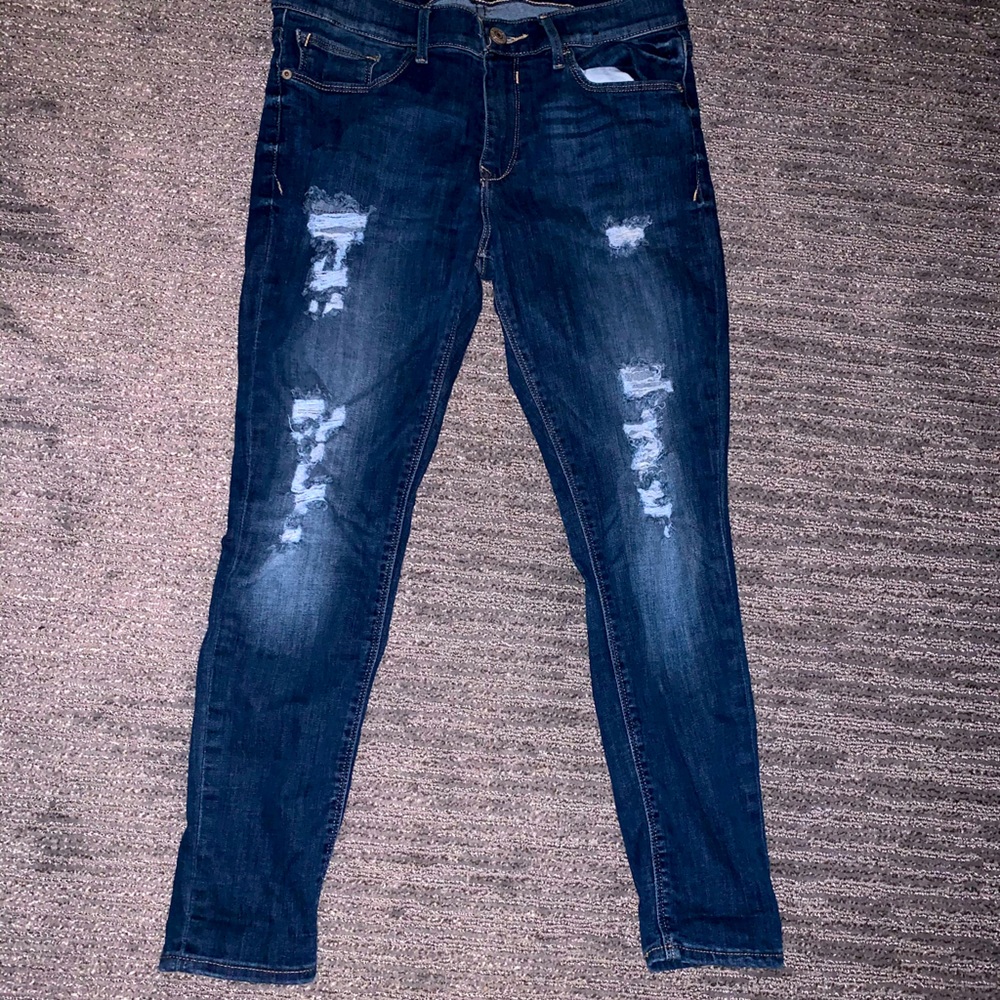 Distressed Jeans